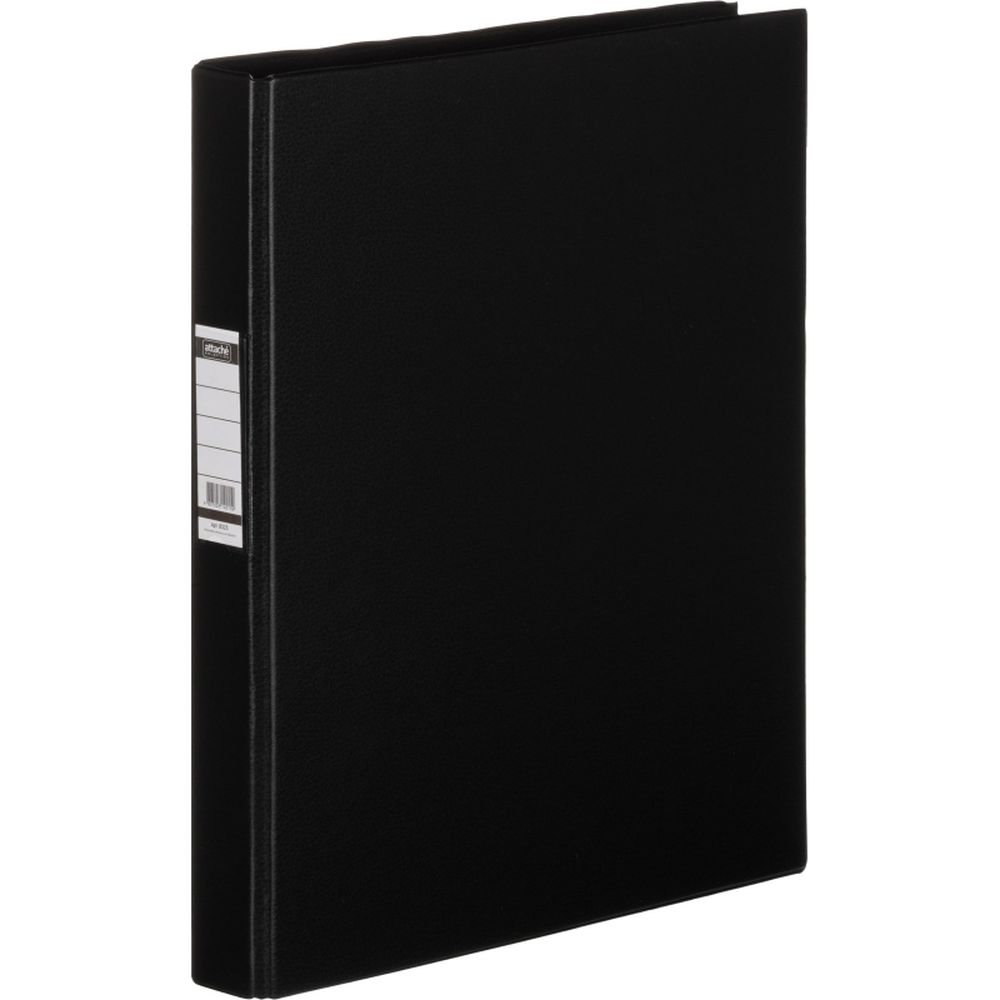 Папка на 2-х кольцах Bantex, А4, 25/35мм, картон/ПВХ, черная