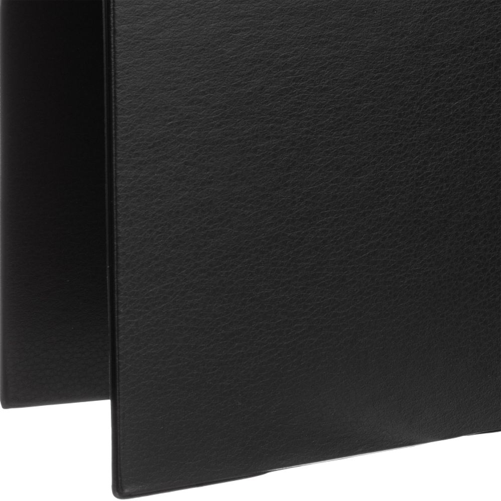 Папка на 2-х кольцах Bantex, А4, 25/35мм, картон/ПВХ, черная