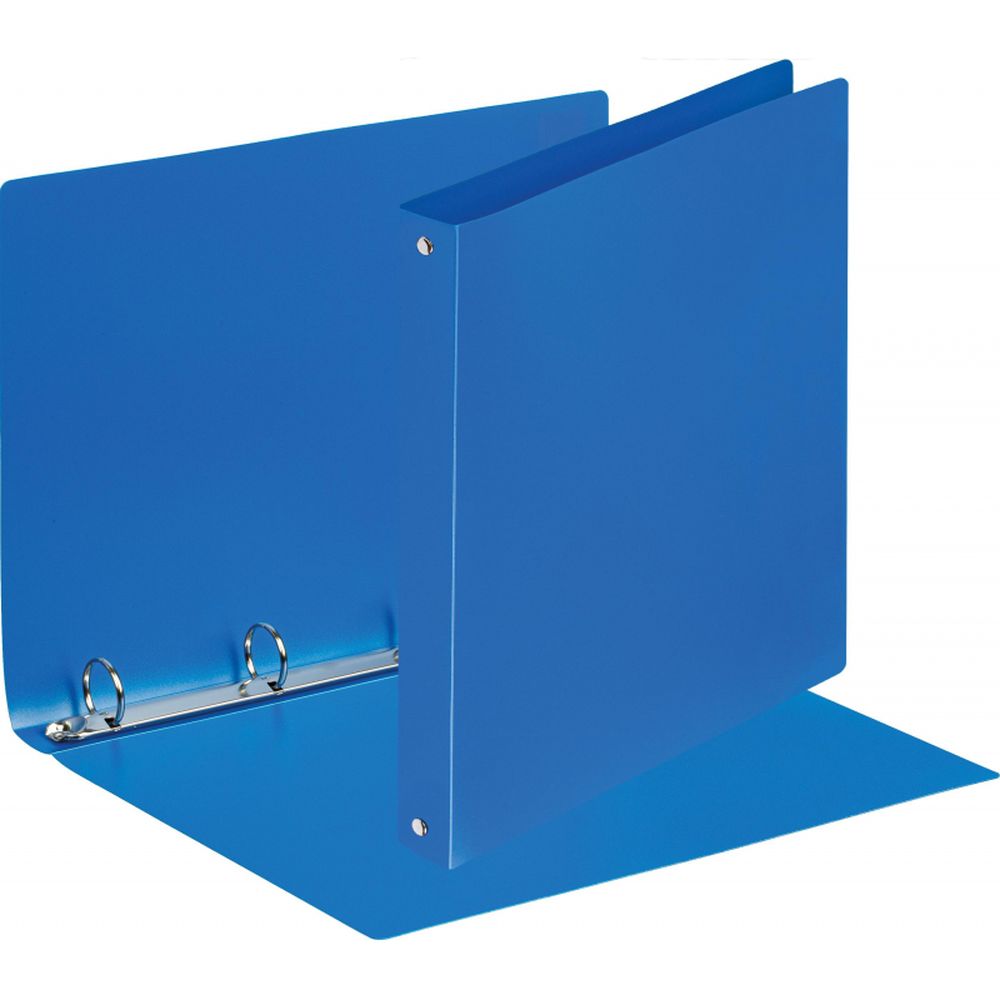 Папка на 4-х кольцах Attache F504/045, 25/32мм, пластик, синяя