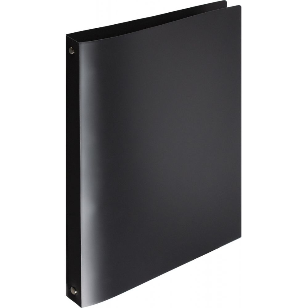 Папка на 4-х кольцах Attache F504/045, А4, 17/32мм, пластик, черная