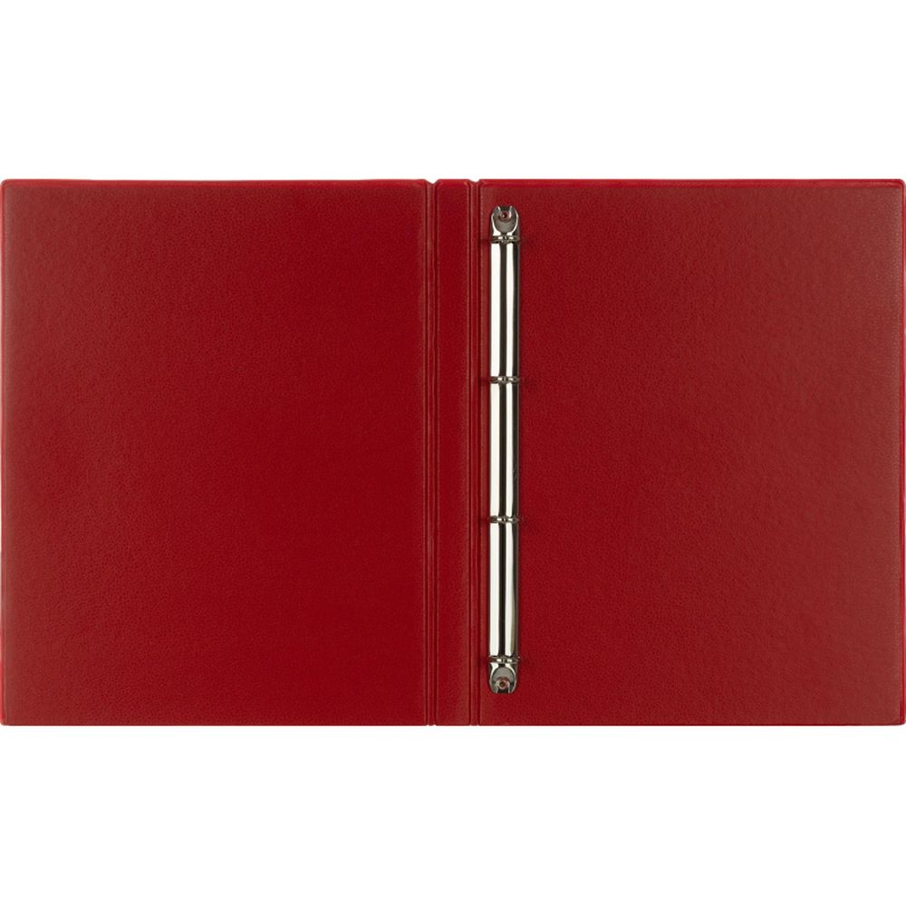 Папка на 4-х кольцах Bantex, А4, 15/25мм, картон/ПВХ, красная