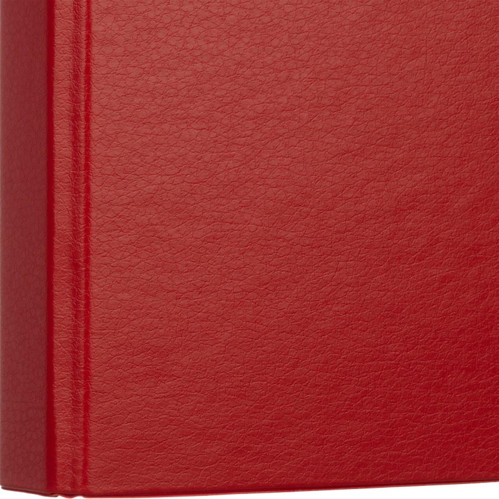 Папка на 4-х кольцах Bantex, А4, 15/25мм, картон/ПВХ, красная