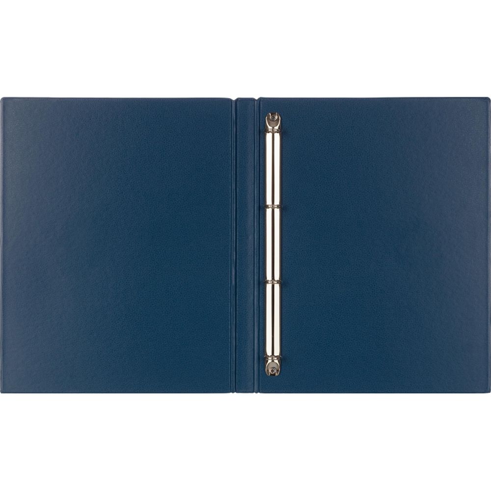 Папка на 4-х кольцах Bantex, А4, 15/25мм, картон/ПВХ, синяя