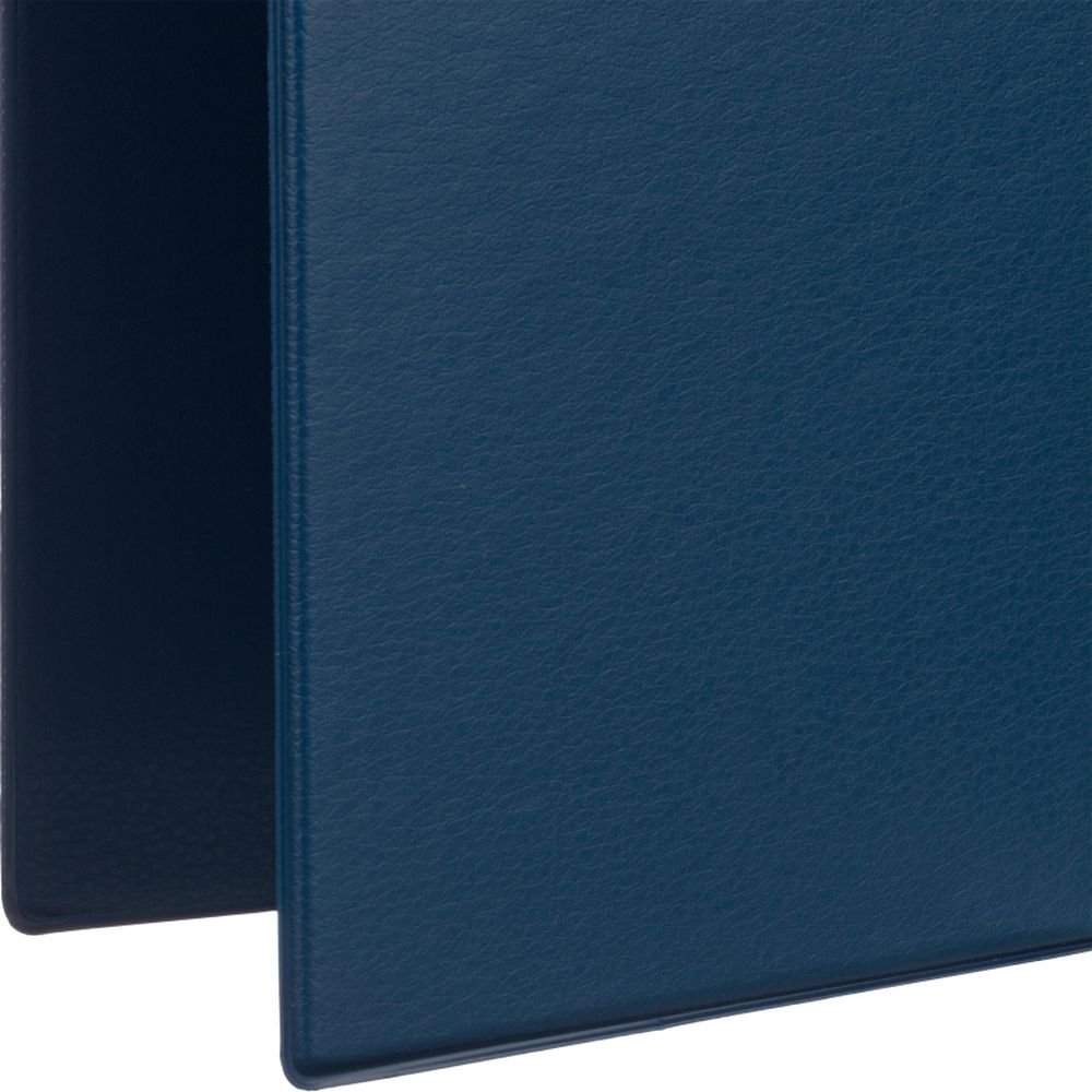 Папка на 4-х кольцах Bantex, А4, 15/25мм, картон/ПВХ, синяя