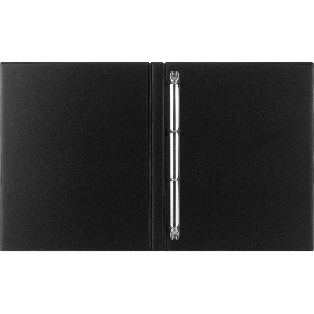 Папка на 4-х кольцах Bantex, А4, 15/25мм, картон/ПВХ, черная