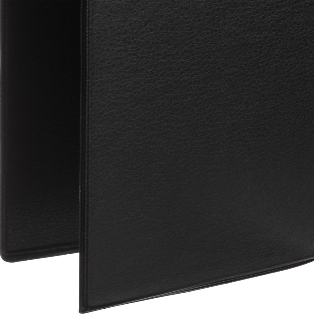 Папка на 4-х кольцах Bantex, А4, 15/25мм, картон/ПВХ, черная