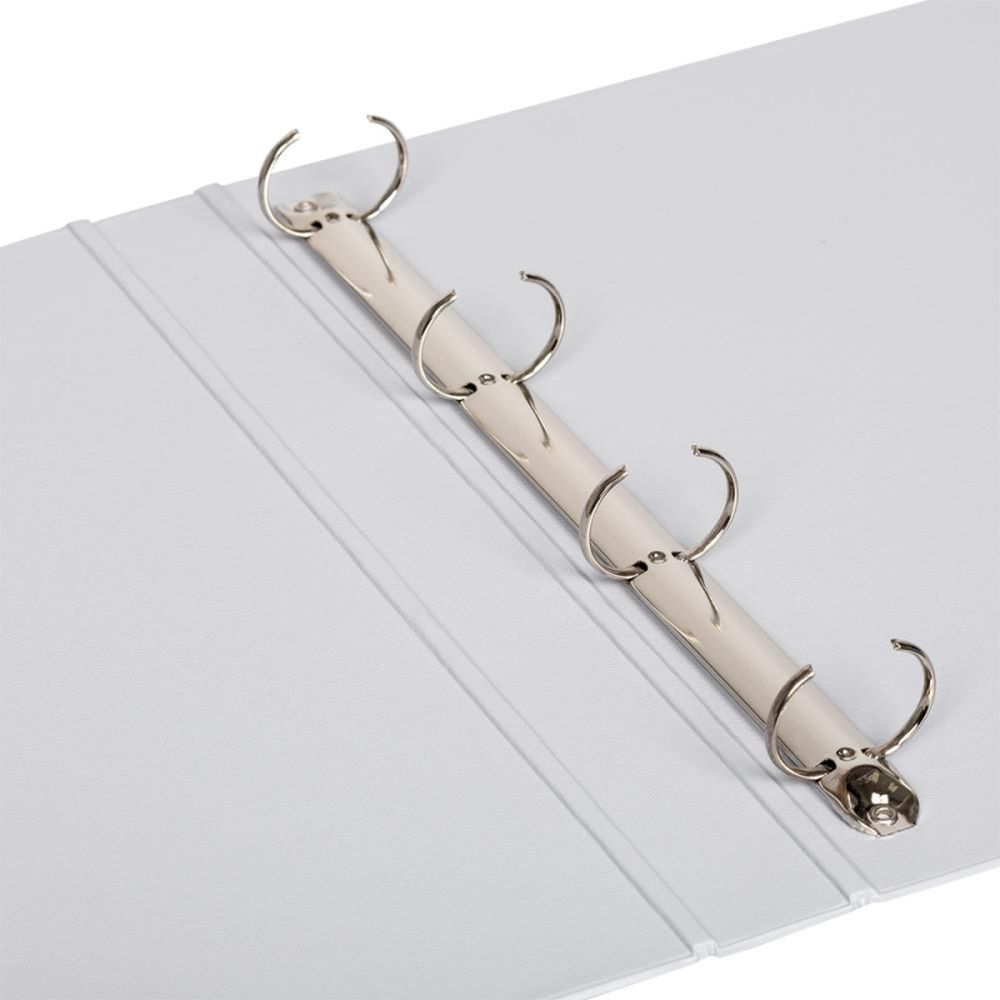 Папка на 4-х кольцах Bantex, А4, 25/35мм, картон/ПВХ, серая