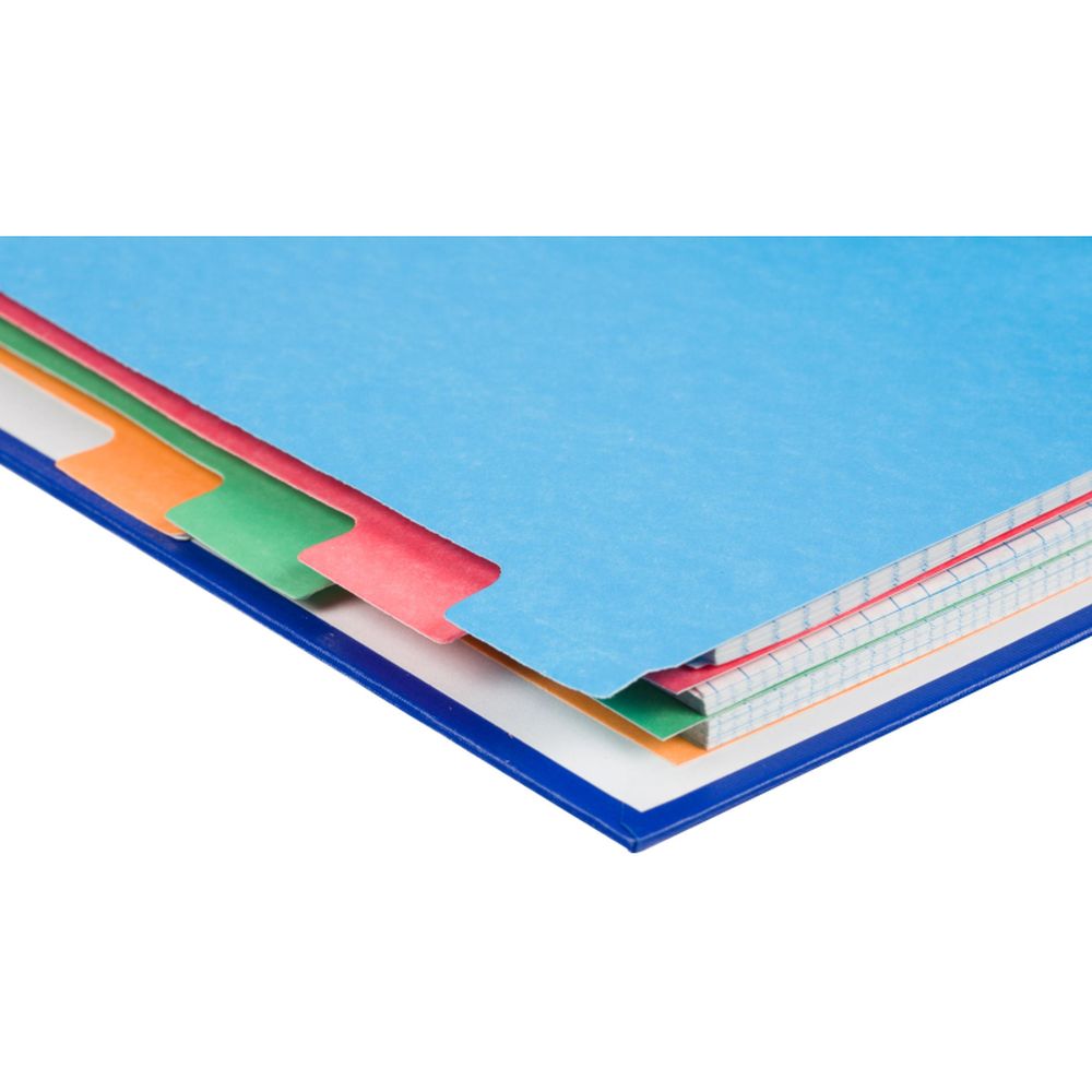 Разделитель 10цв. ATTACHE, А4, картон, титульный лист