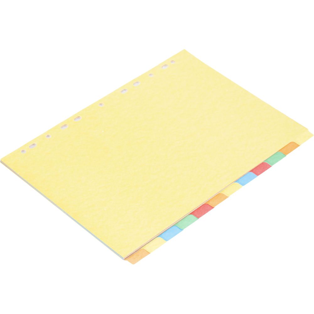 Разделитель 12цв. ATTACHE, А4, картон, титульный лист