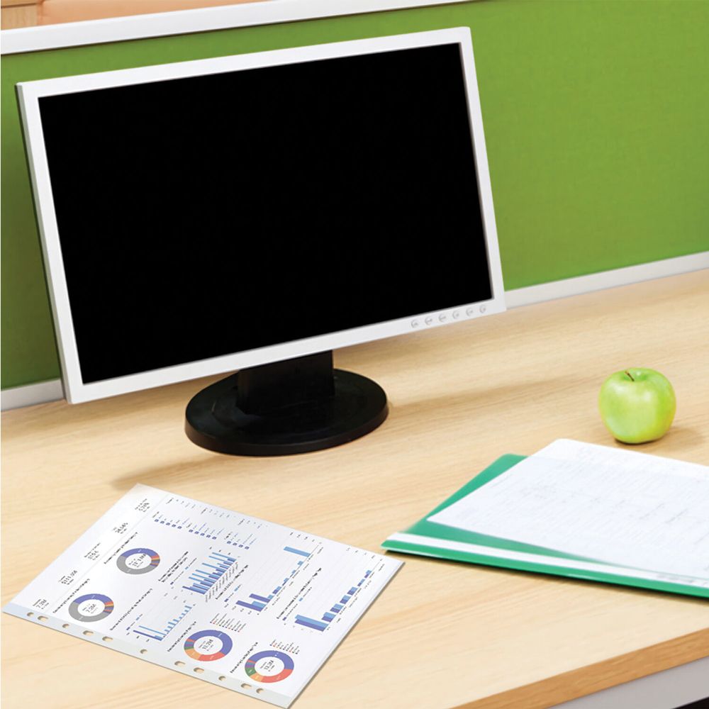 Папки-файлы перфорированные А4 BRAUBERG