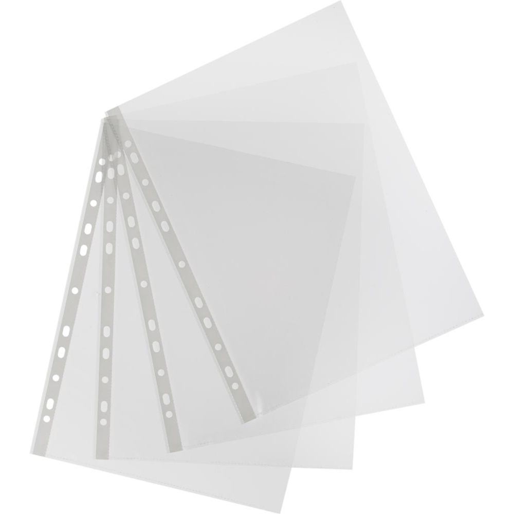 Папка-карман Attache Selection, А4+, 100мкм, с тиснением, 50шт/уп