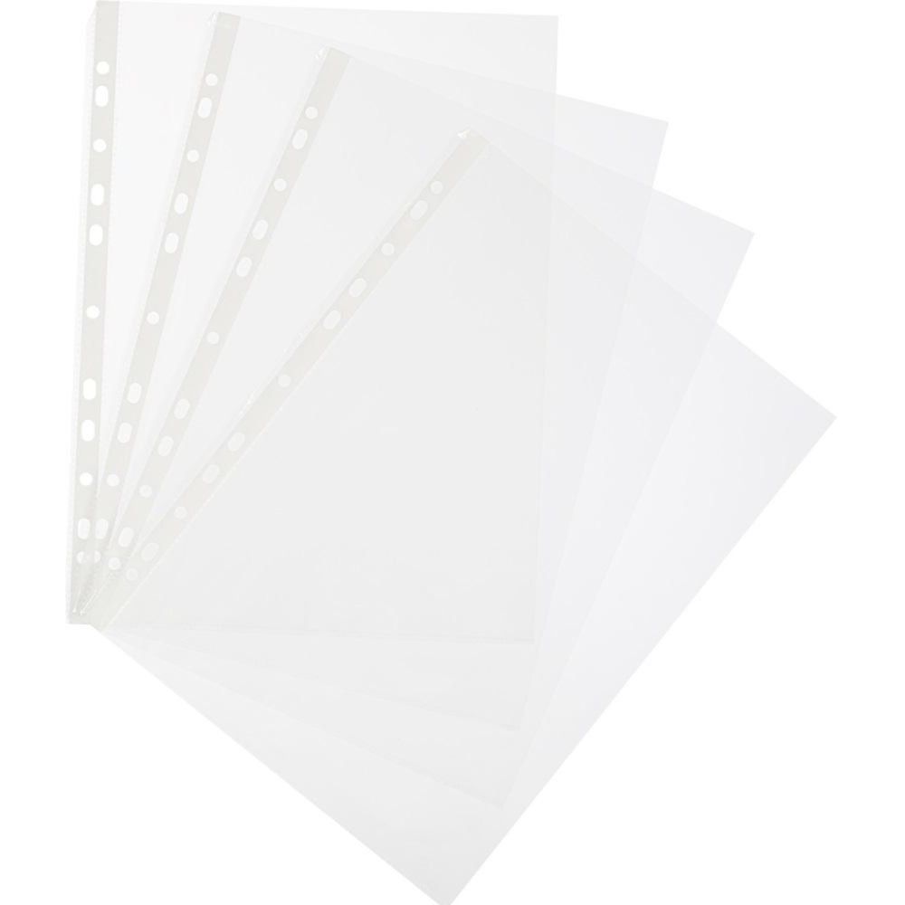 Папка-карман Attache, А4, 25мкм, с тиснением, 100шт/уп