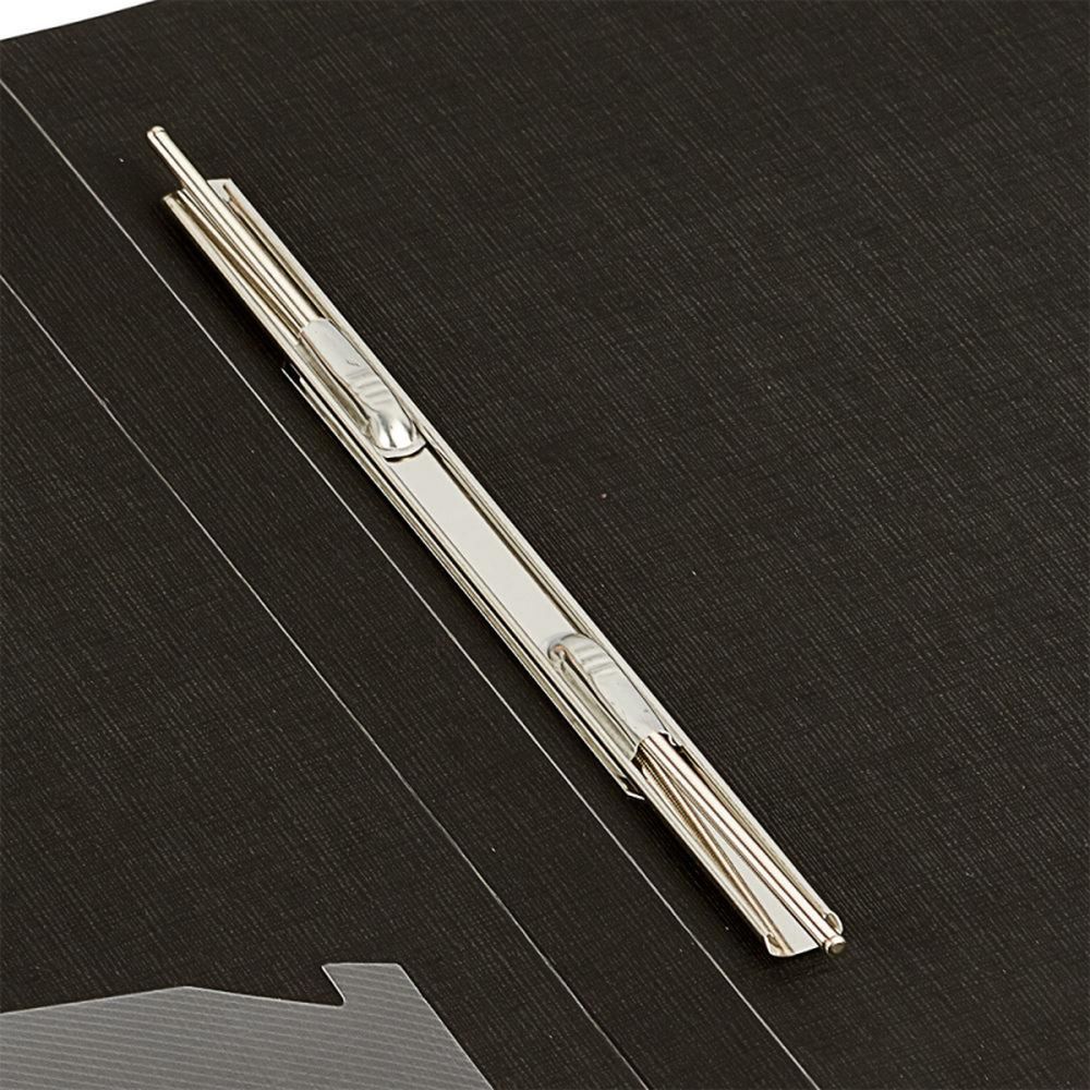 Папка с пружинным скоросшивателем Attache F61201, А4, 17мм, черная 33053