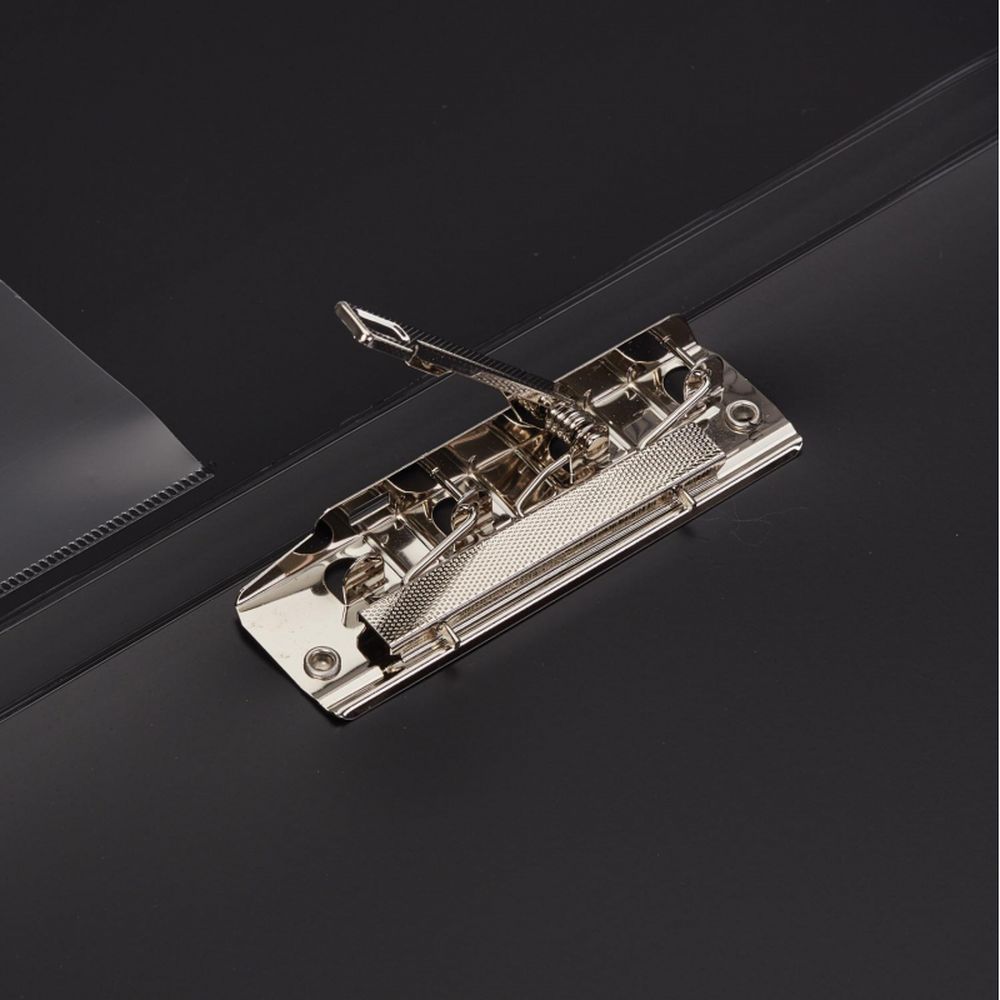 Папка с механическим прижимом Attache F611/07, А4, 17мм, черная