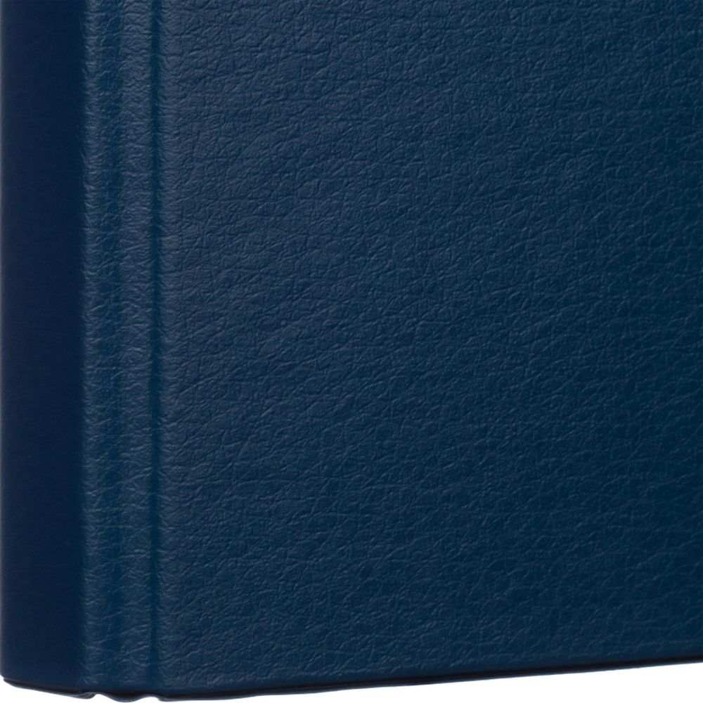 Папка с механическим прижимом Bantex 3301-01, А4, картон/ПВХ, синяя 3026