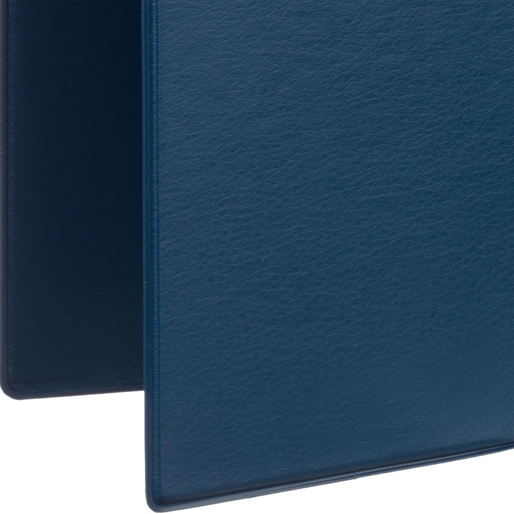 Папка с механическим прижимом Bantex 3301-01, А4, картон/ПВХ, синяя 3026