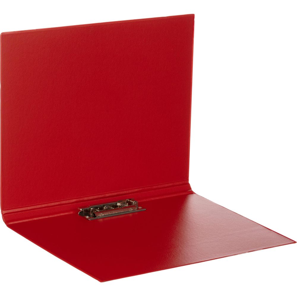 Папка с механическим прижимом Bantex 3301-09, А4, картон/ПВХ, красная 50324