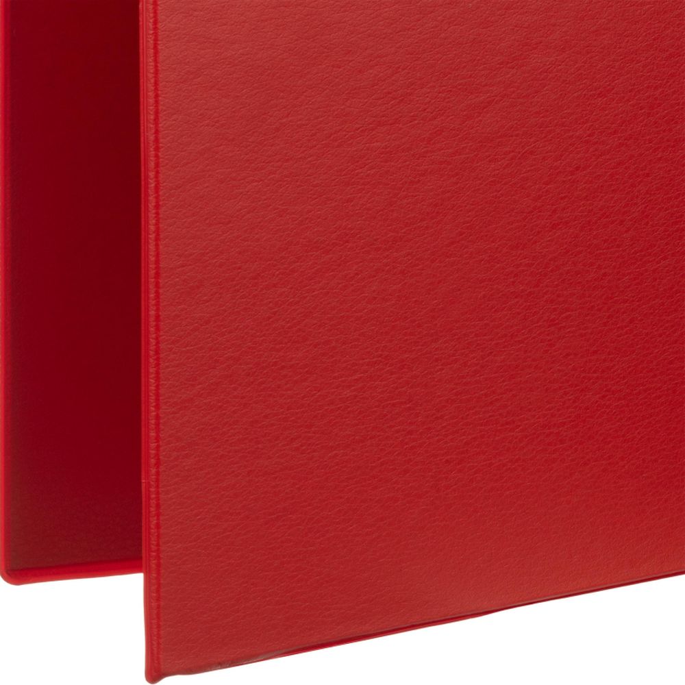 Папка с механическим прижимом Bantex 3301-09, А4, картон/ПВХ, красная 50324