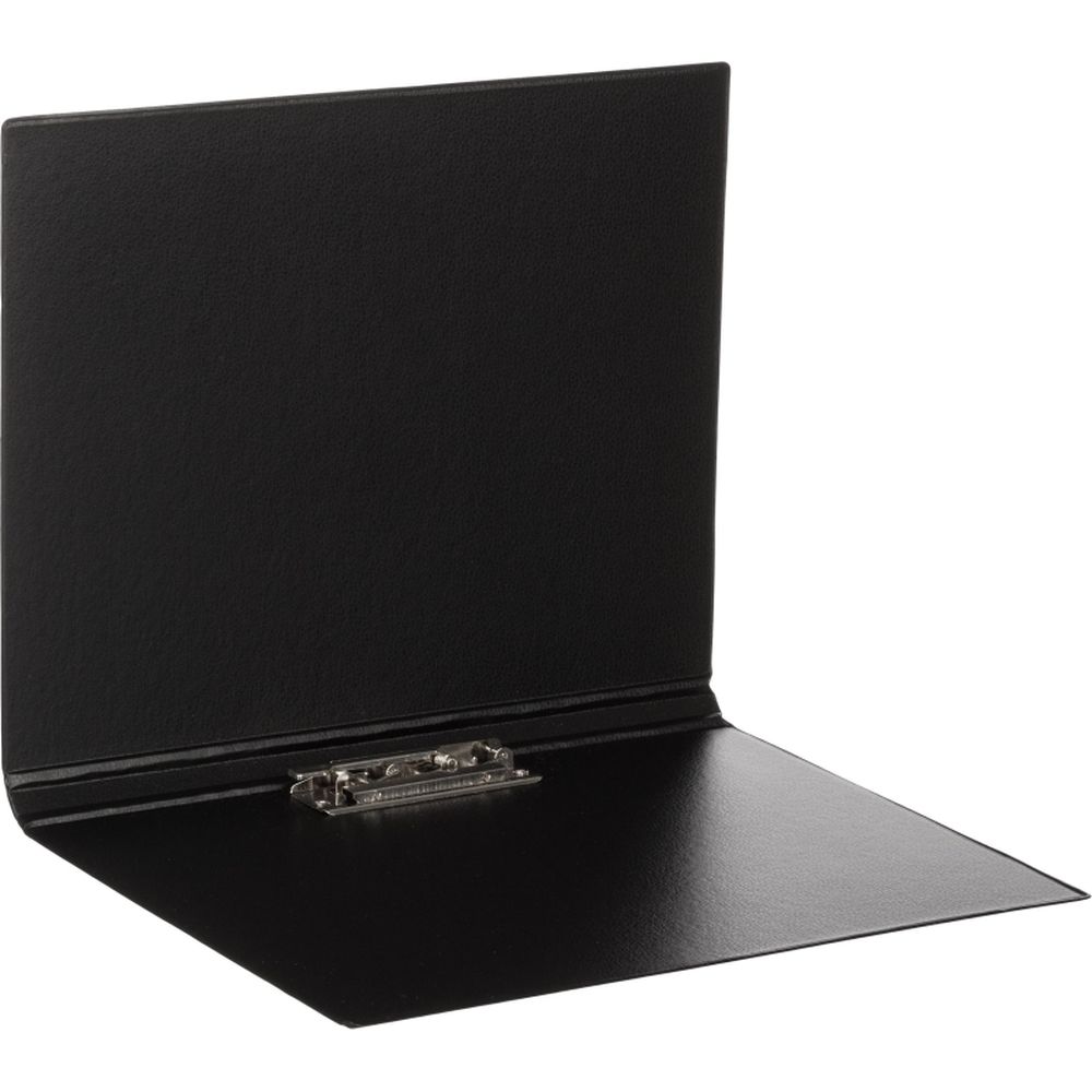 Папка с механическим прижимом Bantex 3301-10, А4, картон/ПВХ, черная 50323