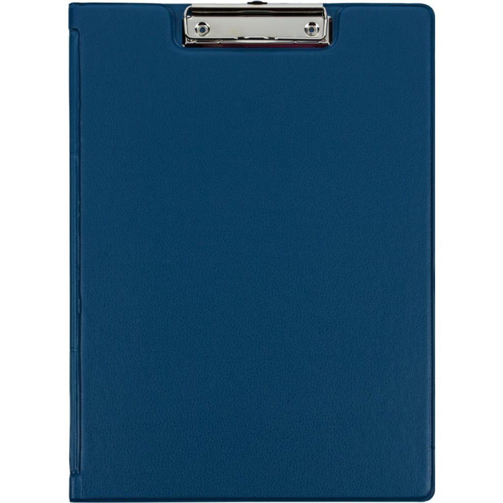 Клипборд-папка Bantex 4210-01, A4, картон/ПВХ, синий