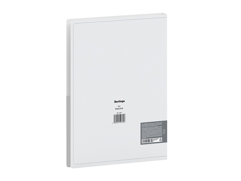 Папка с 10 вкладышами Berlingo "Eco", 17мм, 600мкм, с внутренним карманом, с рисунком