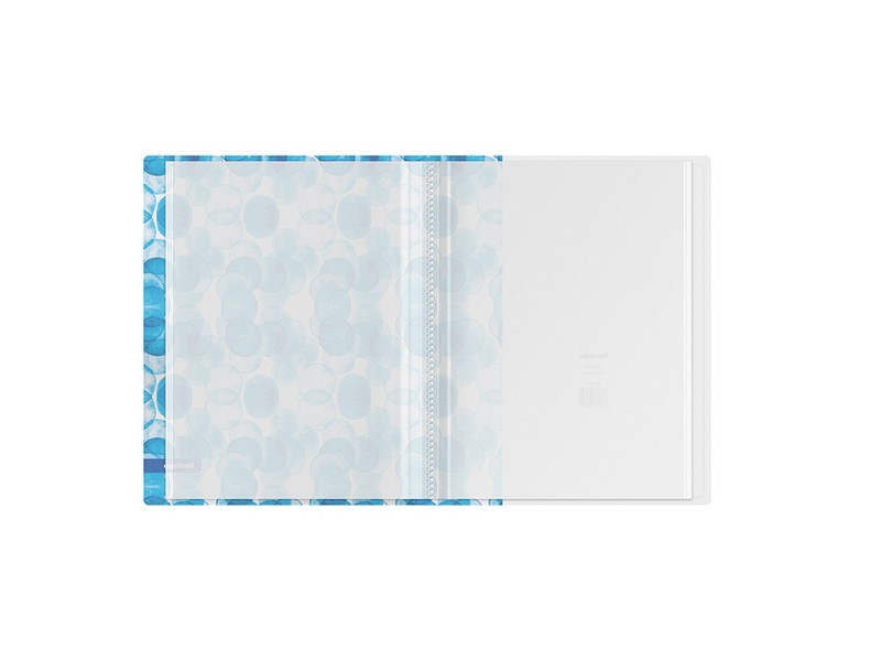 Папка с 20 вкладышами Berlingo "Bubbles", 17мм, 600мкм, с внутренним карманом, с рисунком