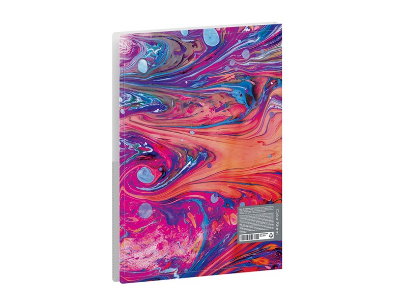 Папка с 30 вкладышами Berlingo "Color Storm", 17мм, 600мкм, с внутренним карманом, с рисунком