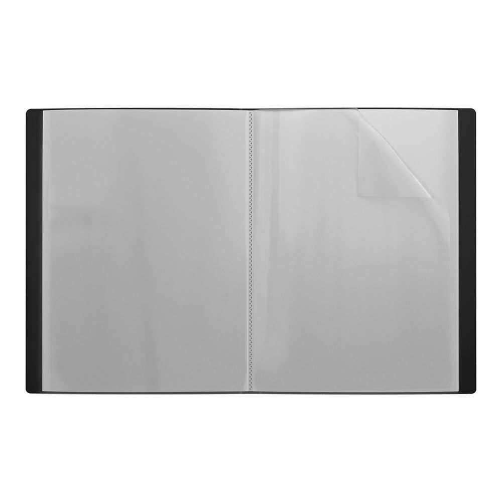 Папка файловая пластиковая ErichKrause Matt Classic, c 30 карманами, A4, черный