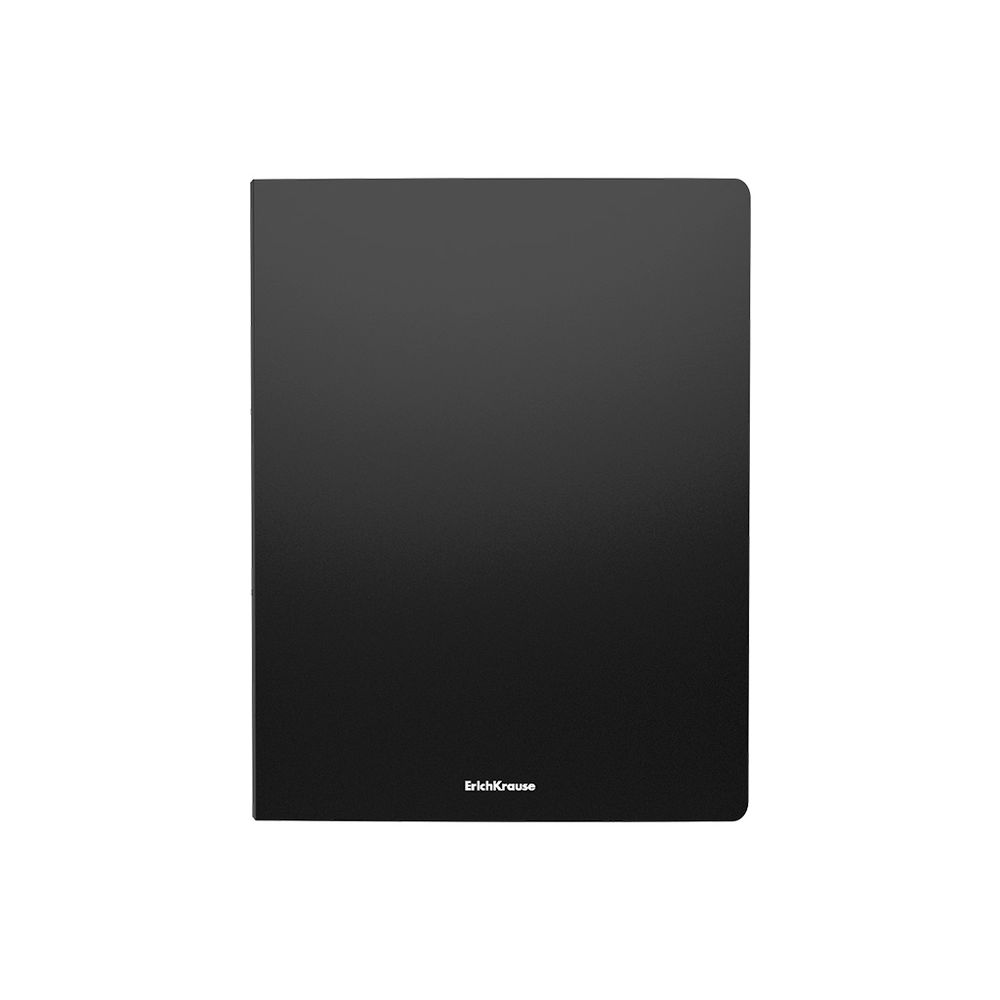 Папка файловая пластиковая ErichKrause Matt Classic, c 20 карманами, A4, черный