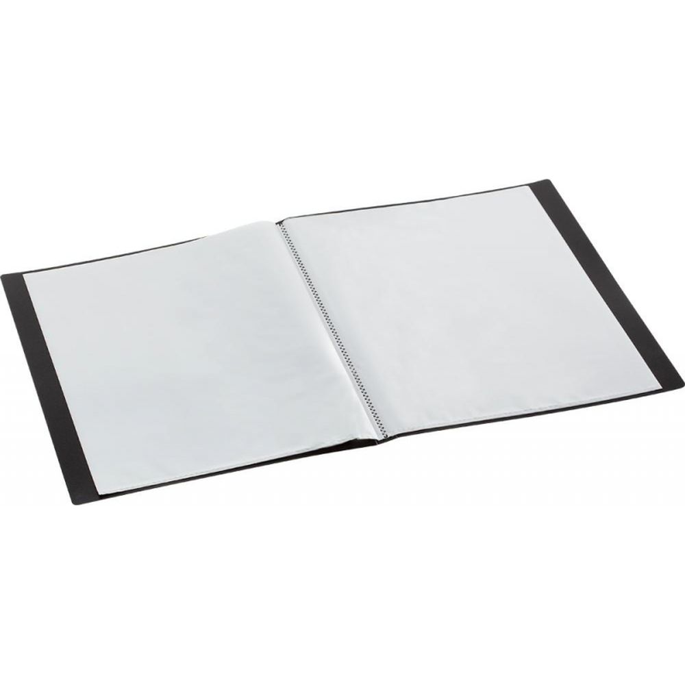 Папка демонстрационная на 20 карманов Attache KT-20/07, А4, черная