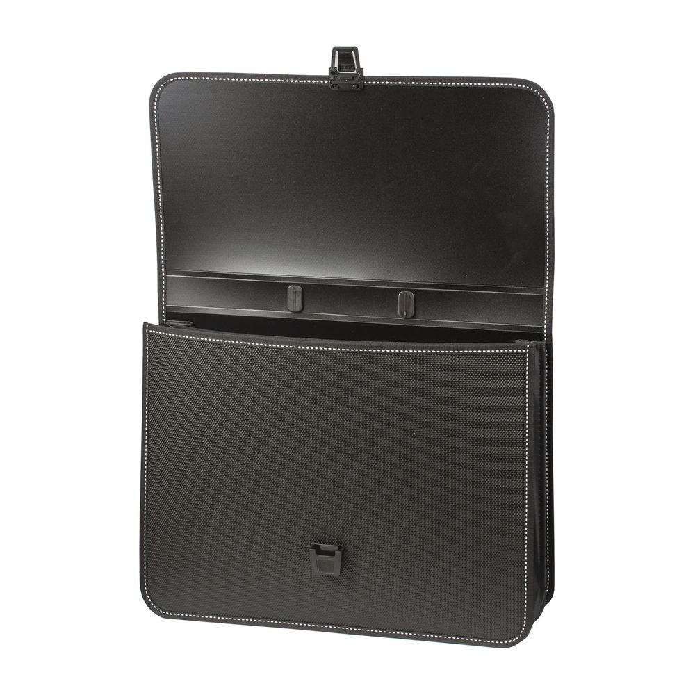 Папка-портфель пластиковая BRAUBERG