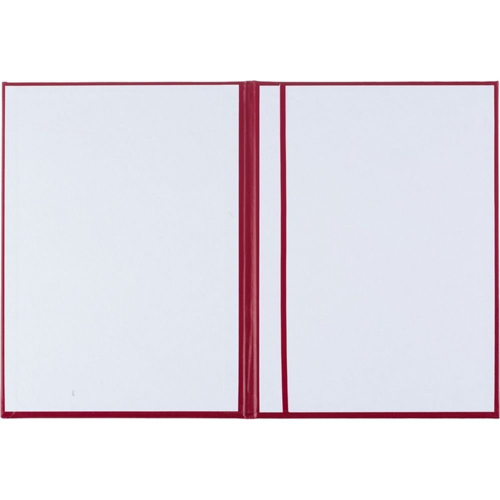 Папка адресная с виньеткой, А4, бумвинил, темно-красная