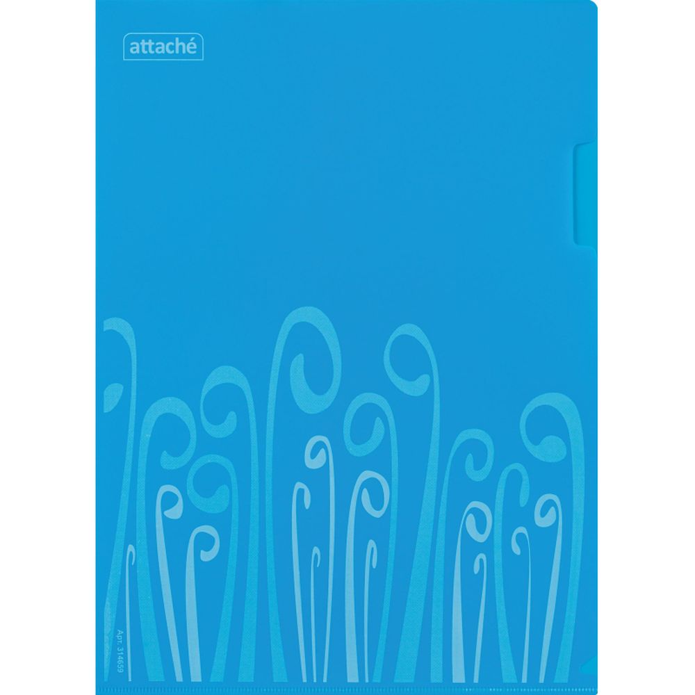 Папка-уголок Attache Fantasy, А4, 180мкм, 8шт/уп, ассорти