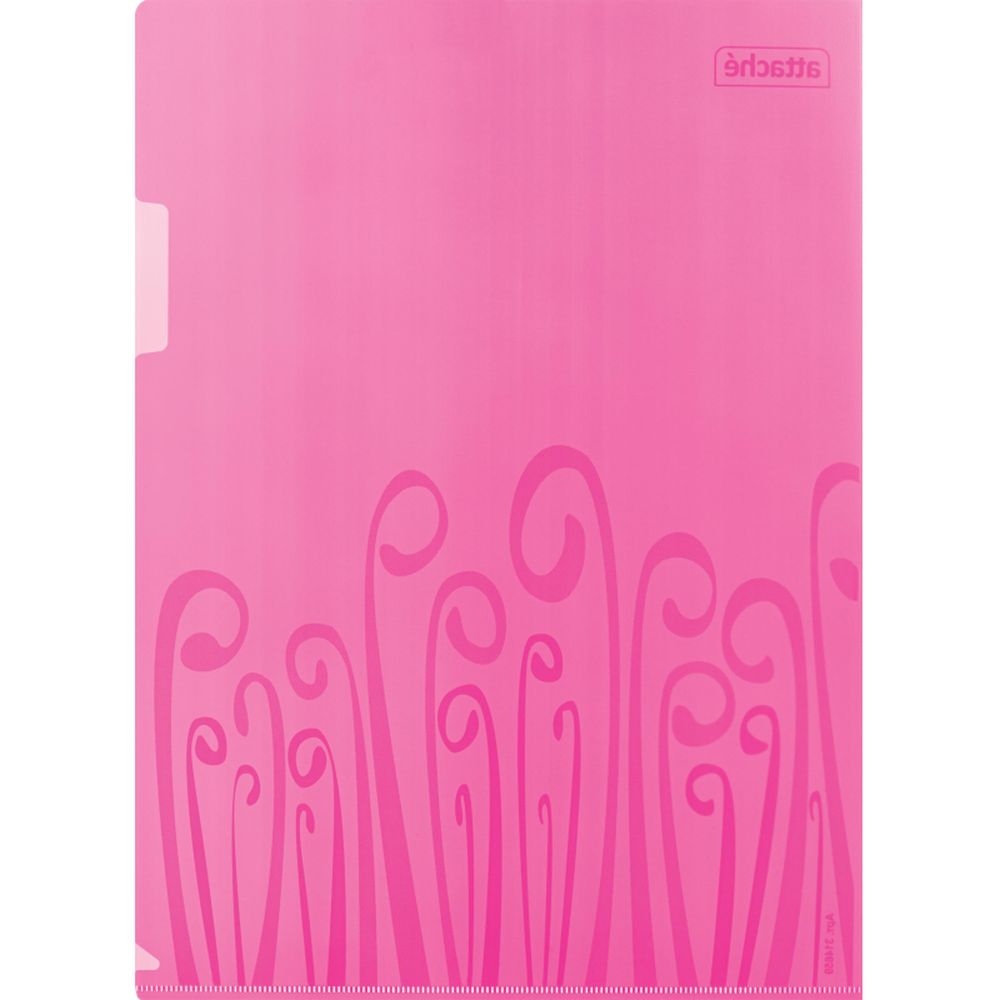 Папка-уголок Attache Fantasy, А4, 180мкм, 8шт/уп, ассорти