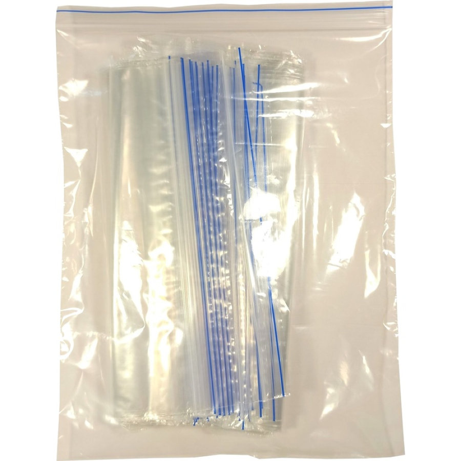 Пакет с замком zip-lock 20х30 см 60 мкм (100 штук в упаковке)