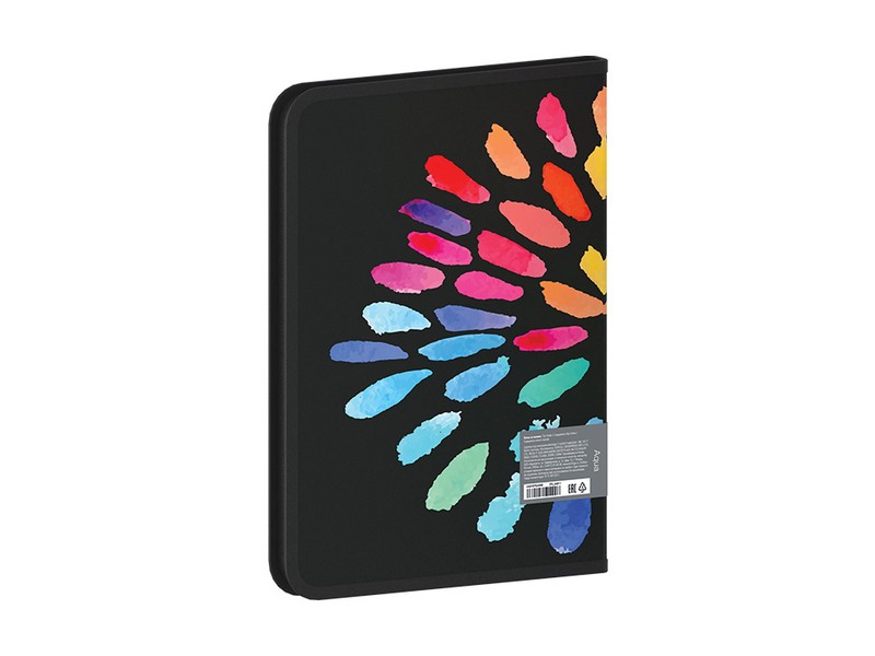 Папка на молнии Berlingo "Aqua" А4, 600мкм, с рисунком