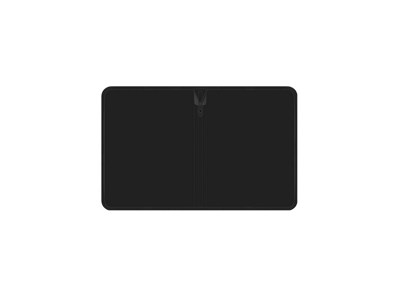 Папка на молнии Berlingo "Radiance" А5+, 600мкм, желтый/розовый градиент, с рисунком