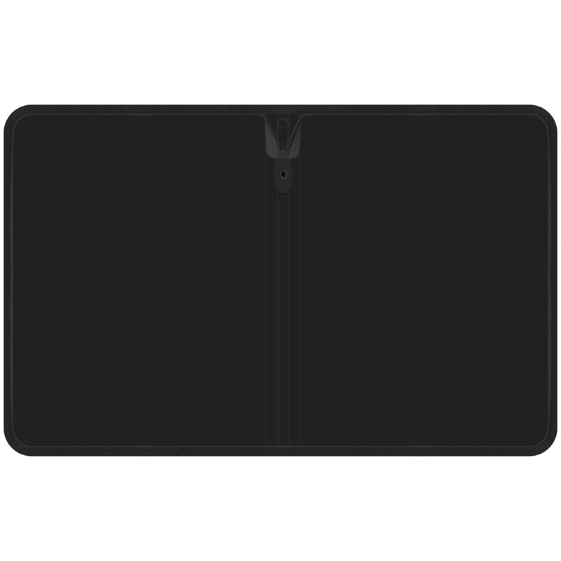 Папка на молнии Berlingo "Radiance" А5+, 600мкм, розовый/голубой градиент, с рисунком