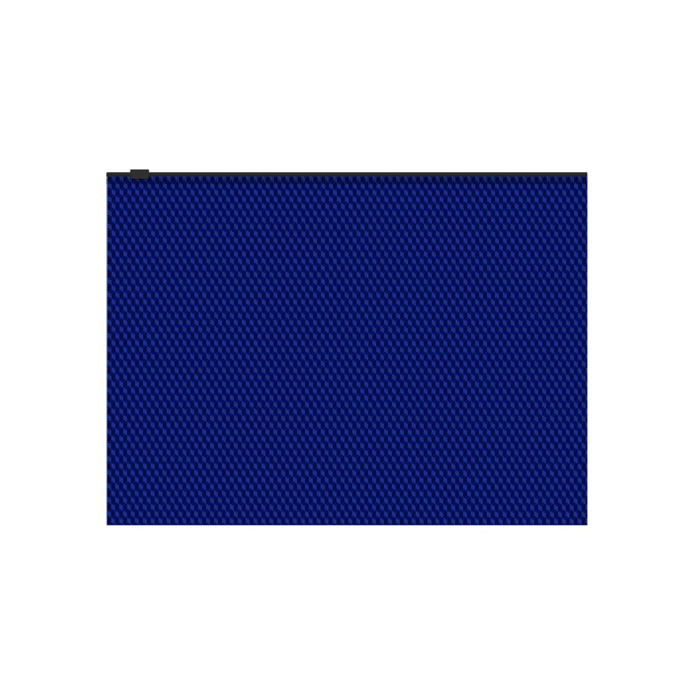Zip-пакет пластиковый ErichKrause Diamond Total Blue, A4, полупрозрачный, синий