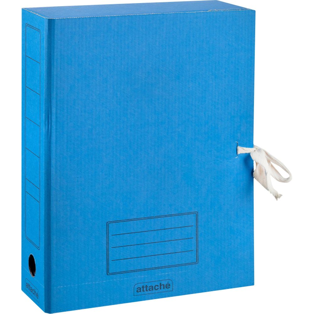 Папка с завязками гофрокартон 7 см  ассорти