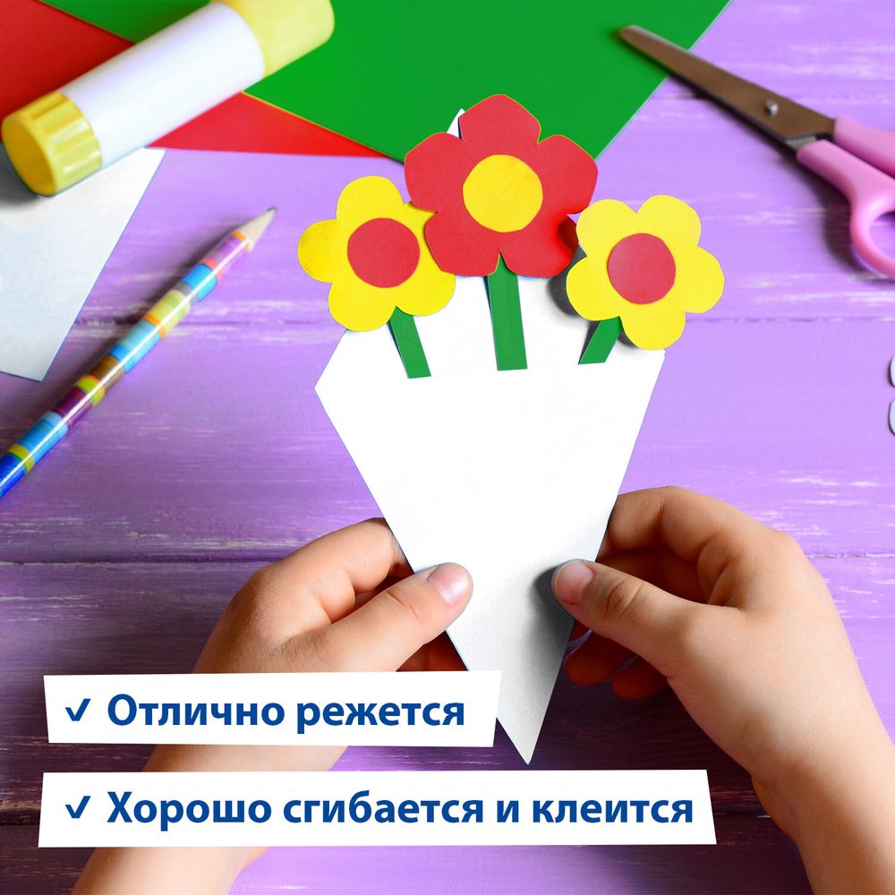 Картон для подшивки документов А4, немелованный, 100 листов, 260 г/м2, BRAUBERG