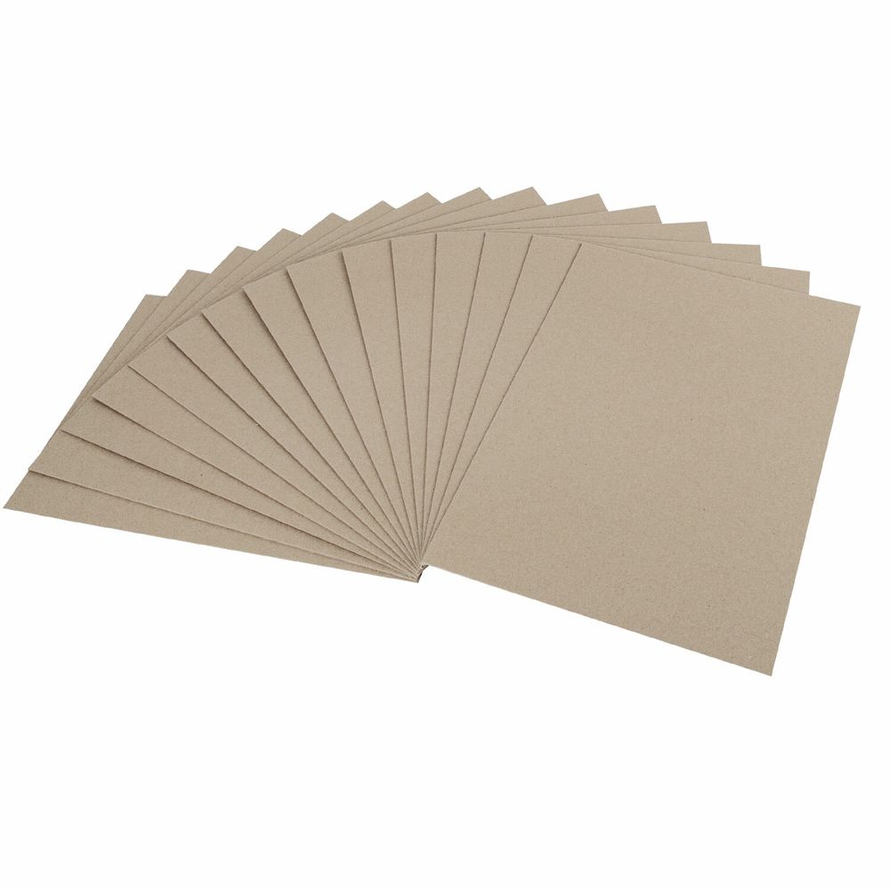 Картон переплетный, толщина 1,5 мм, А3 (297х420 мм), КОМПЛЕКТ 15 шт., BRAUBERG ART