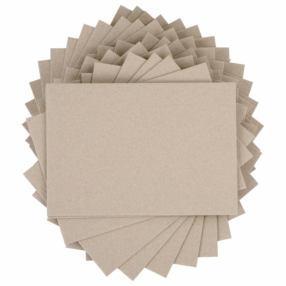 Картон переплетный, толщина 1,5 мм, А5 (148х210 мм), КОМПЛЕКТ 40 шт., BRAUBERG ART