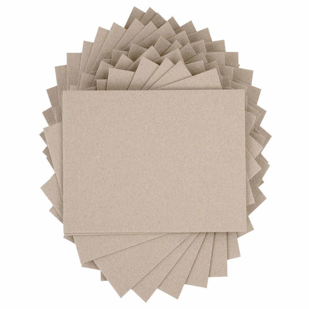 Картон переплетный, толщина 1,5 мм, А6 (105х148 мм), КОМПЛЕКТ 40 шт., BRAUBERG ART