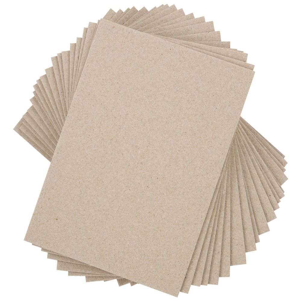 Картон переплетный, толщина 2,5 мм, А5 (148х210 мм), КОМПЛЕКТ 20 шт., BRAUBERG ART