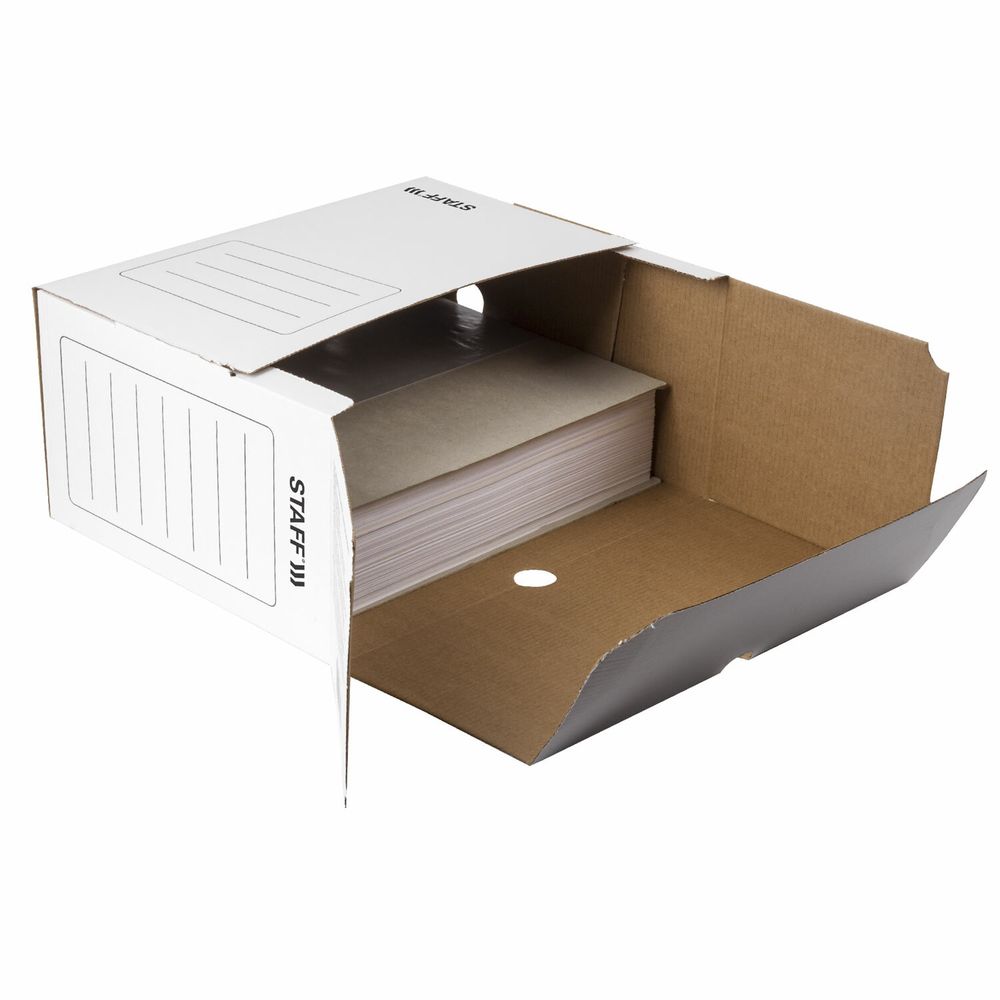 Короб архивный с клапаном А4 (260х325 мм)