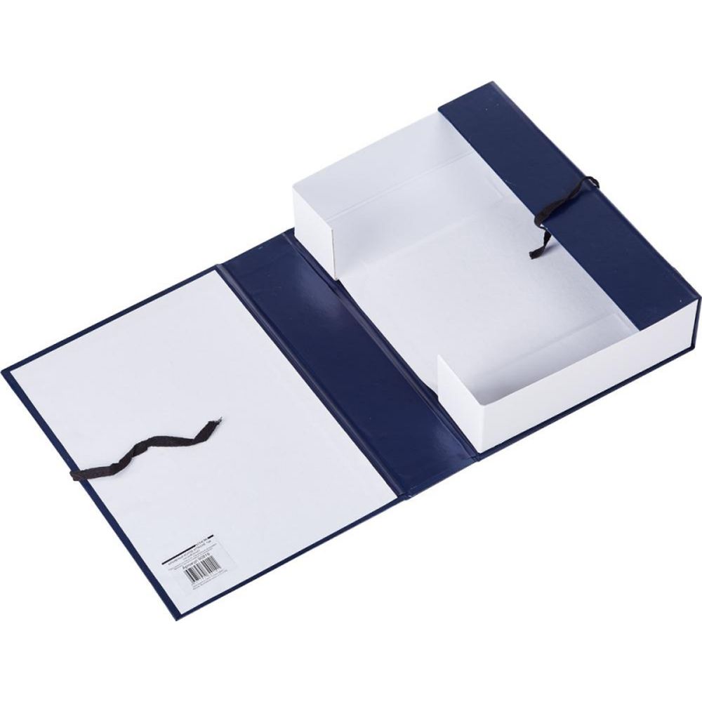 Короб архивный ATTACHE 70мм, бумвинил, синий