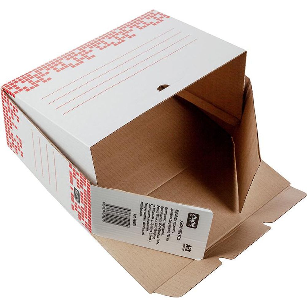 Короб арх. ATTACHE Selection 150мм, 345х150х245, белый с красным