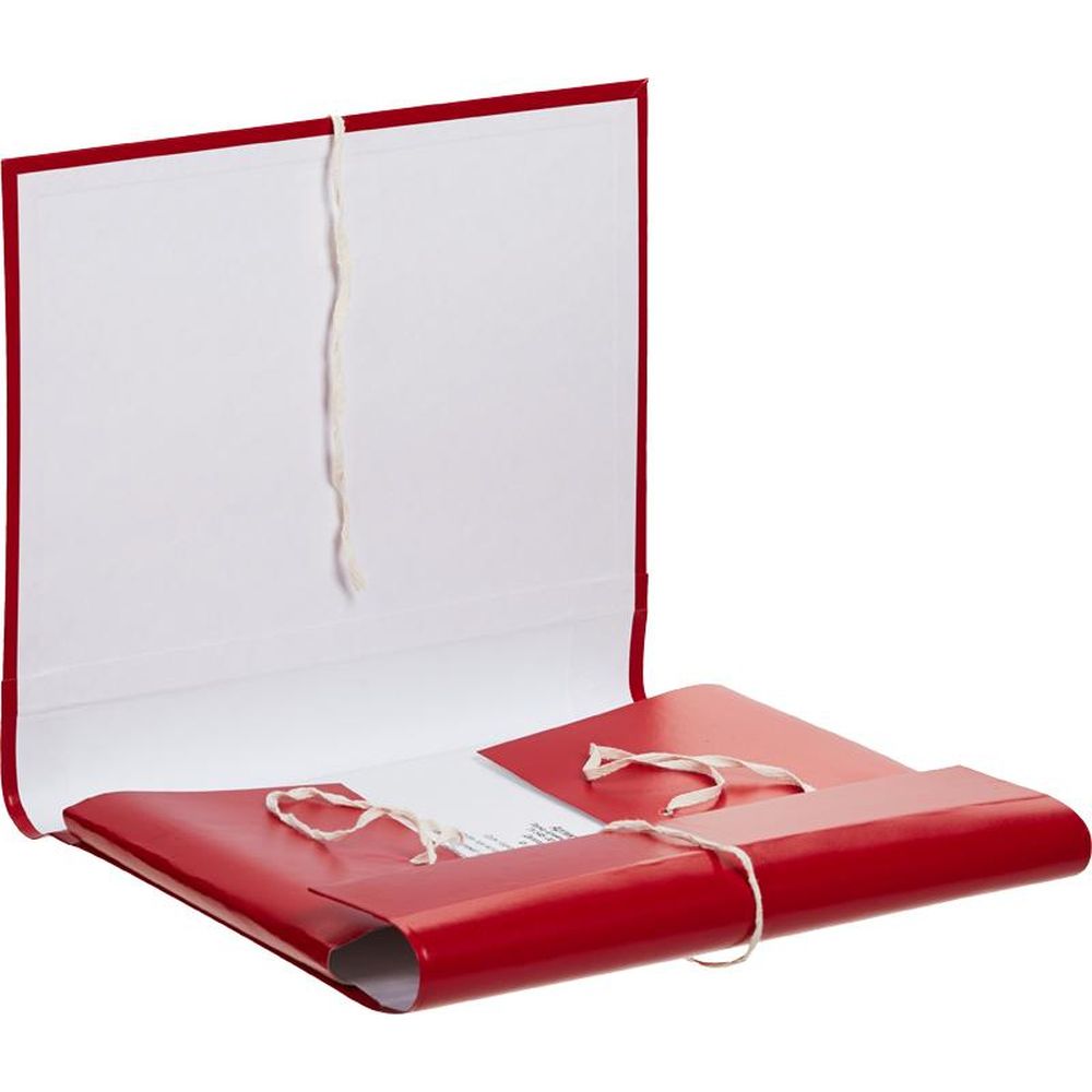 Папка архивная бумвинил 05см 4 завязки 30шт./уп.