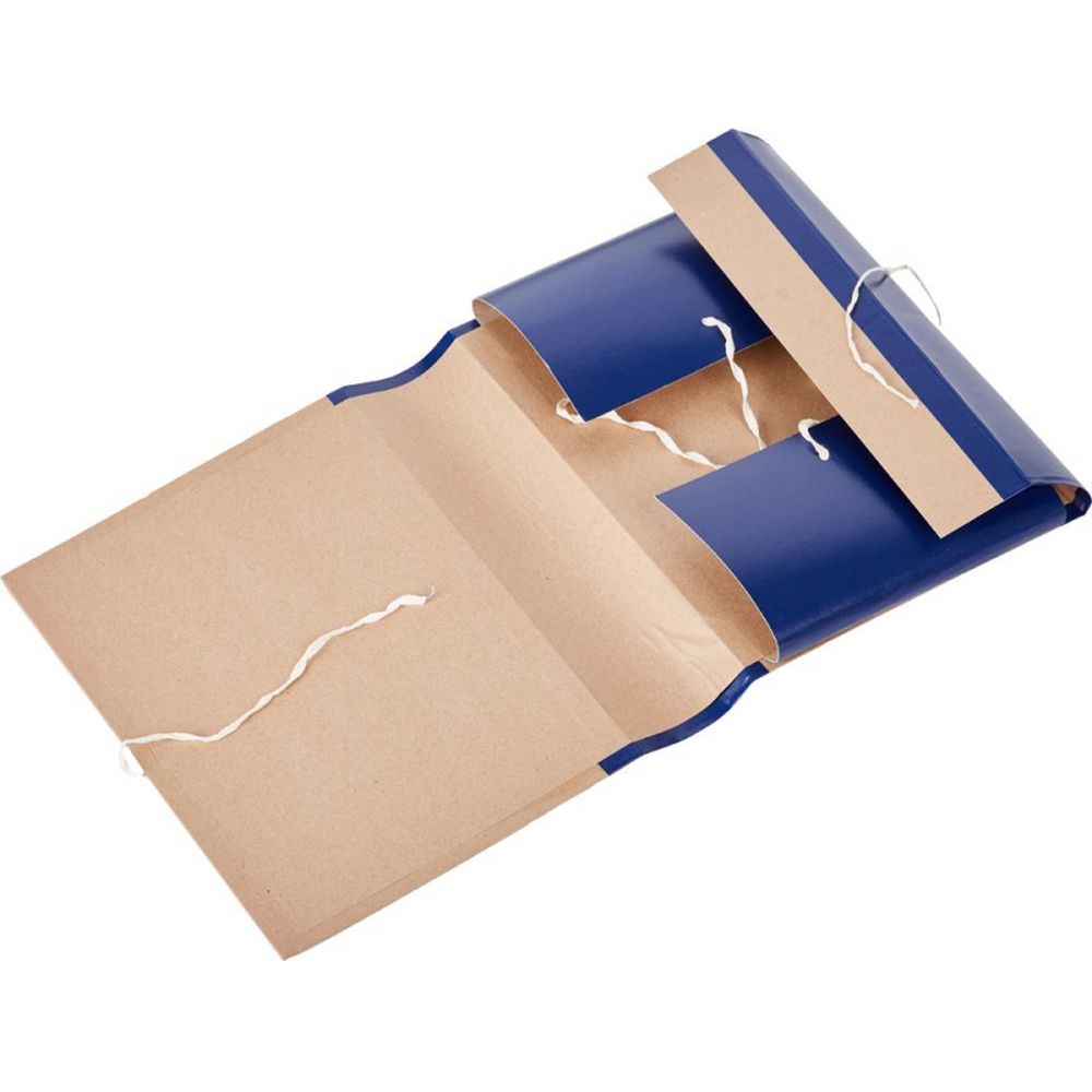 Папка архивная крафт/бумвинил ATTACHE 8см 4 завяз